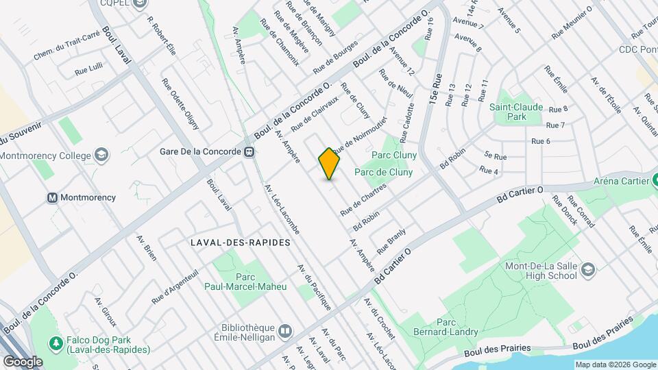 565 De Largentiere Rue Map and Location Details