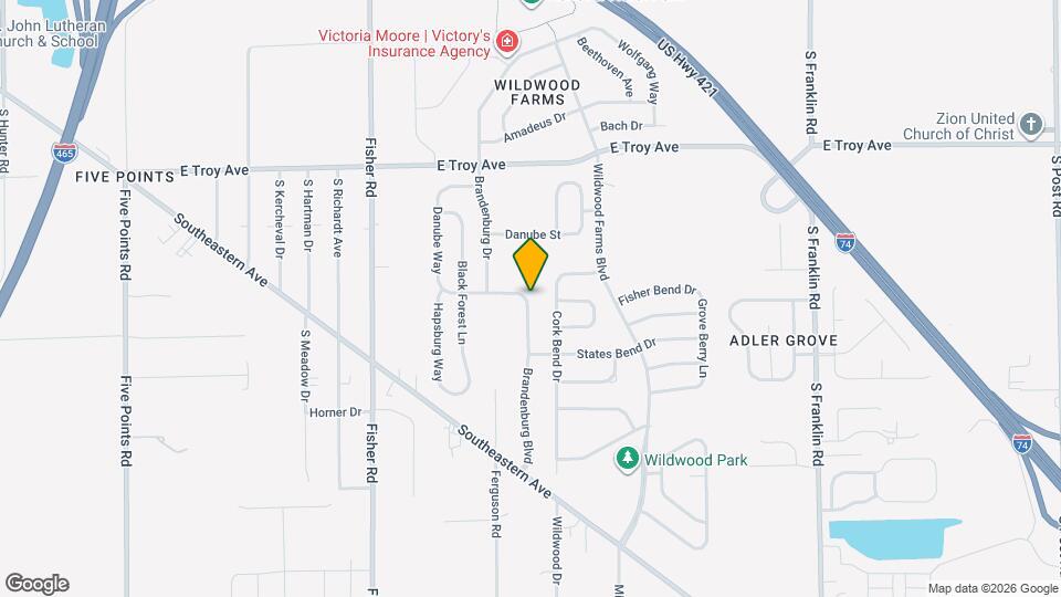 7770 Brandenburg Way Map and Location Details