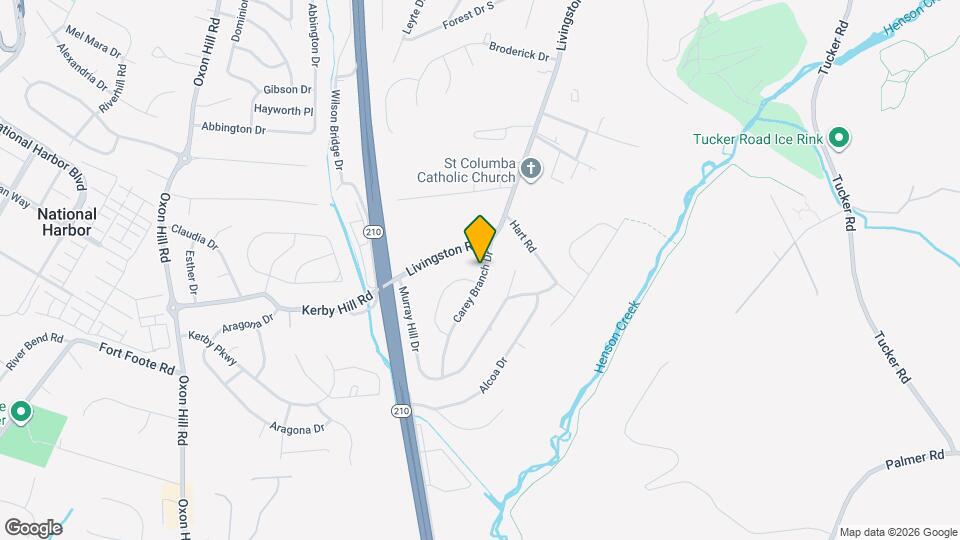 7911 Carey Branch Dr Map and Location Details