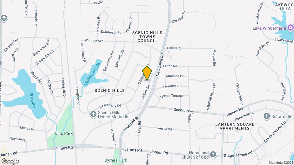 3001 Falkirk Rd Map and Location Details