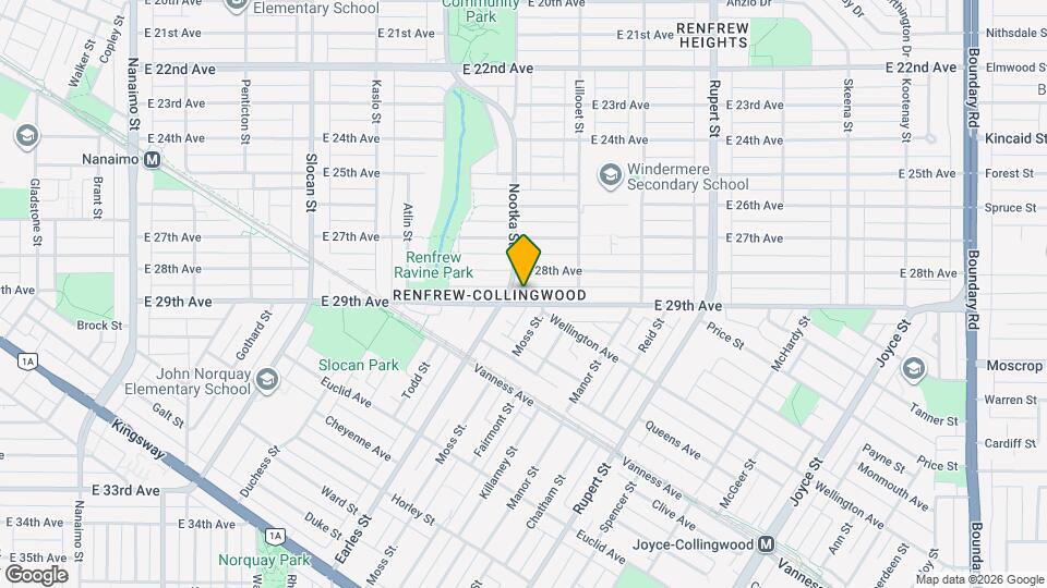 3011 E 29th Ave, Unit SI ID1390075P Map and Location Details