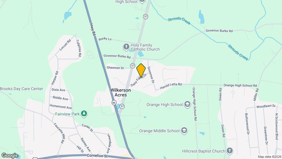 413 Dairy Farm Dr Map and Location Details