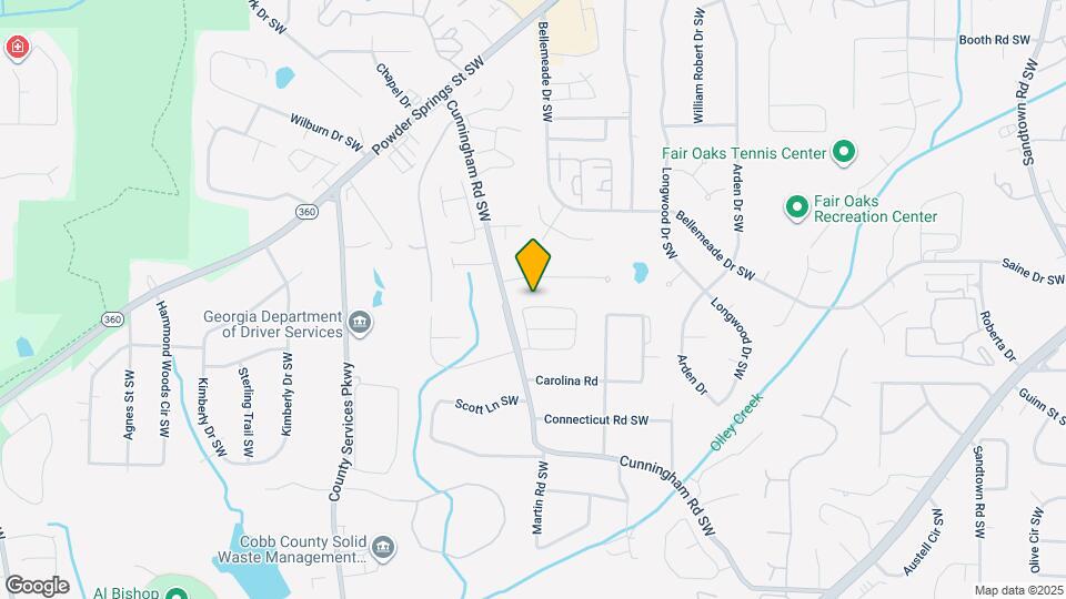 611 Crosswinds Cir Map and Location Details