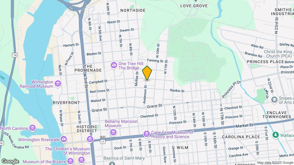514 Anderson St Map and Location Details