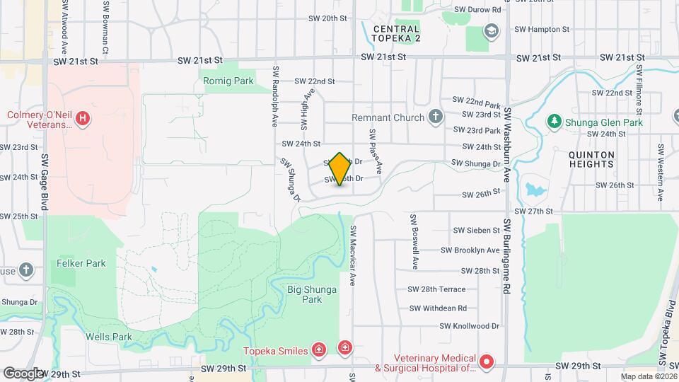 2408 SW Shunga Dr Map and Location Details