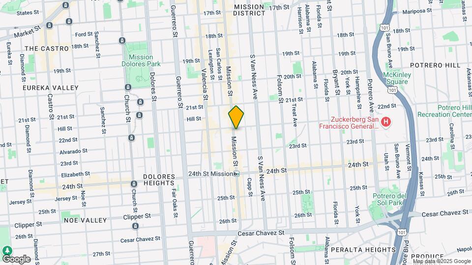 2619 Mission Map and Location Details