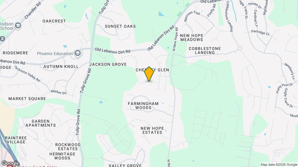 3521 Glenfalls Dr Map and Location Details