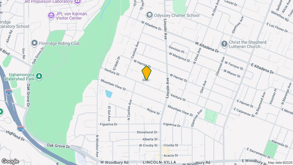 595 Ventura St Mapa y Detalles de la Ubicación
