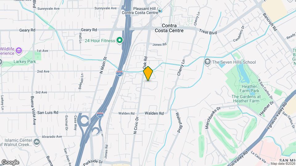 2598 Oak Rd Map and Location Details