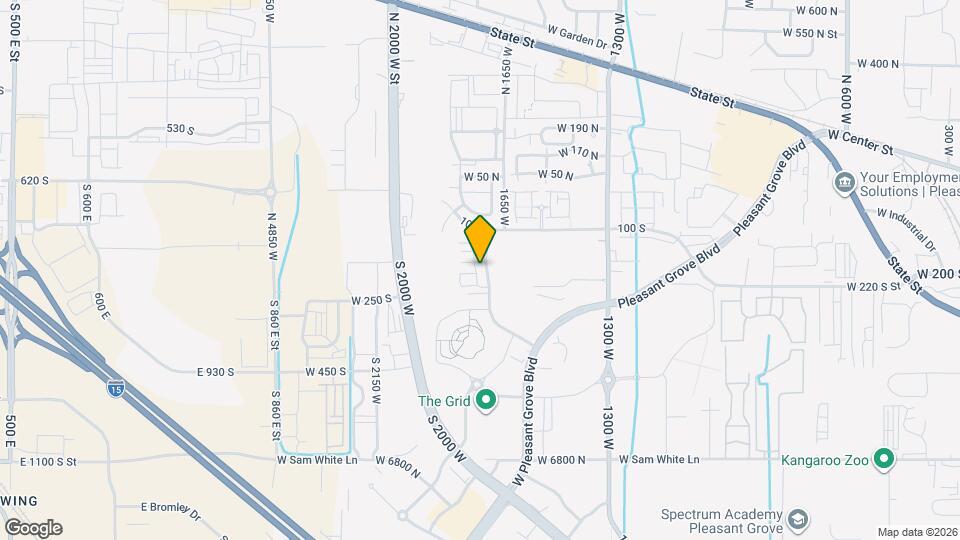 188 1700 W Map and Location Details