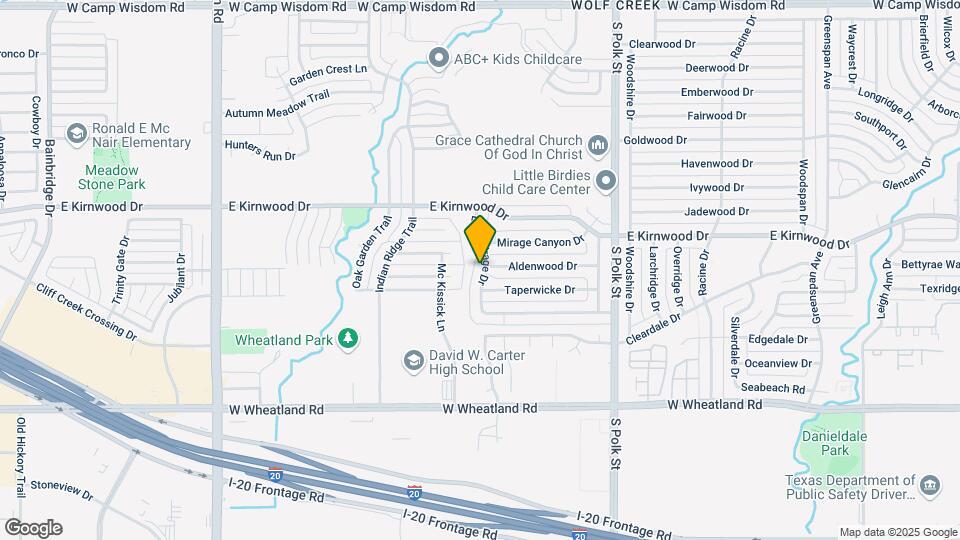 7837 Lost Mirage Dr Map and Location Details