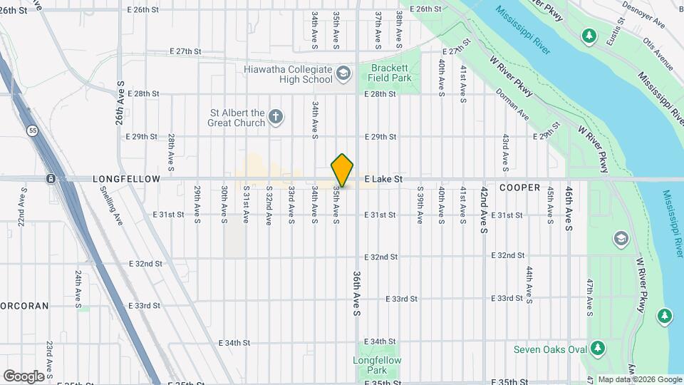 3015 35th Ave S Mapa y Detalles de la Ubicación