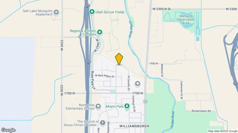 1837 W Cavallo Dr Map and Location Details