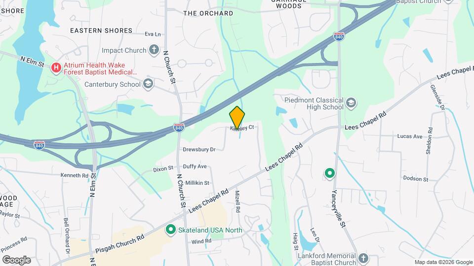 112 Kinnley Ct Map and Location Details