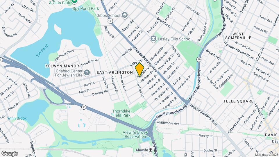 52 Egerton Rd Map and Location Details