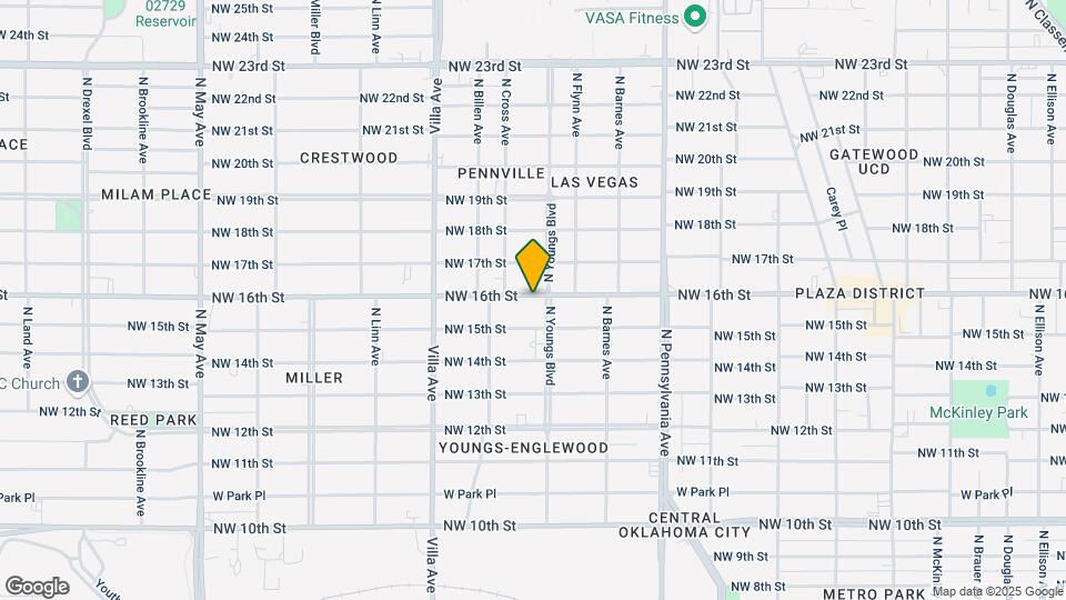 2308 NW 16th St Map and Location Details