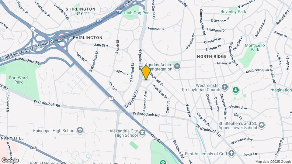 1699 Kenwood Ave Mapa y Detalles de la Ubicación