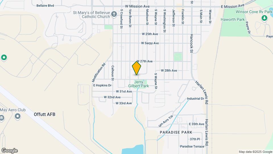 2810 S Crawford St Mapa y Detalles de la Ubicación