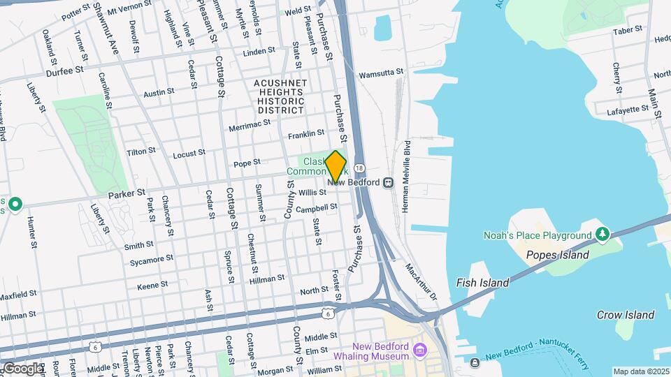 1129mt Pleasant St Mapa y Detalles de la Ubicación