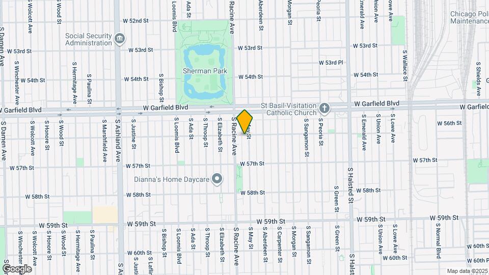 5600 S May St, Unit 2 Map and Location Details