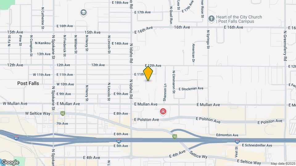 1016 N Nellie Ct Mapa y Detalles de la Ubicación