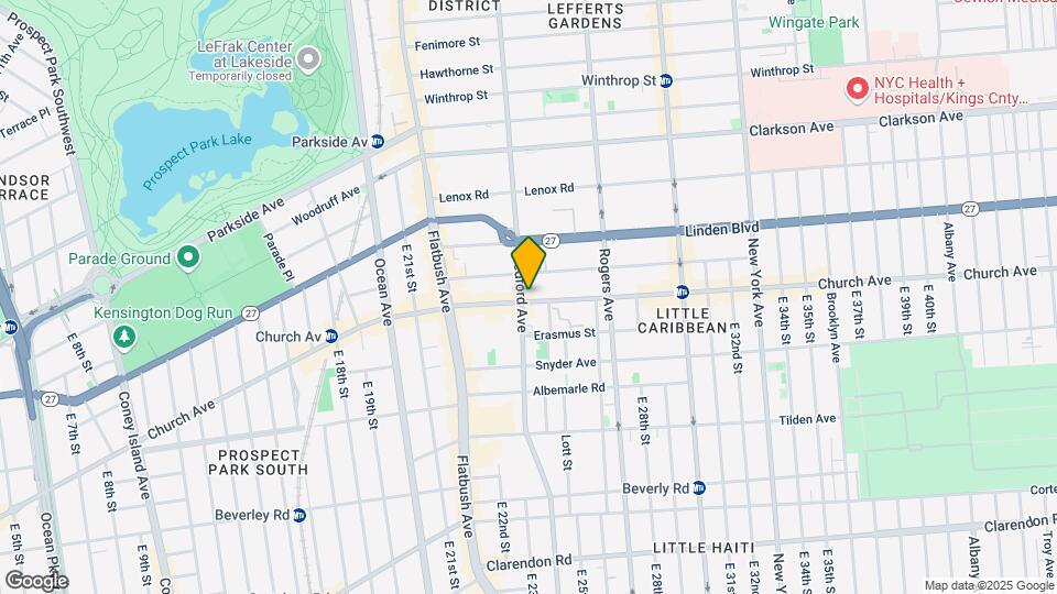 2181 Bedford Ave Map and Location Details