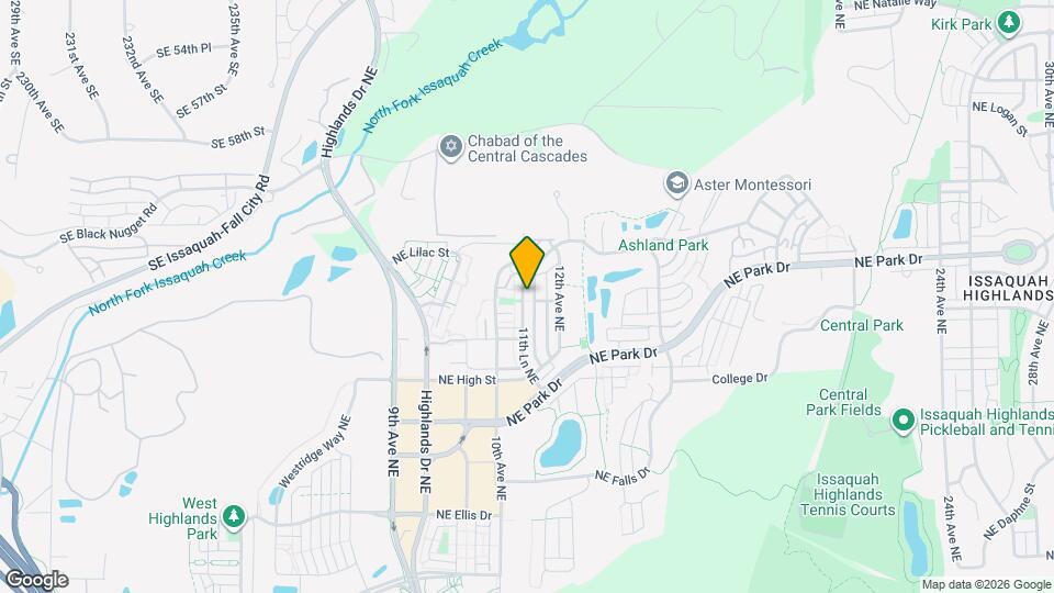 1799 11th Ave NE Map and Location Details