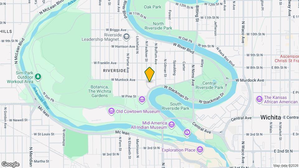1318 W Stackman Dr, Unit F6 Map and Location Details