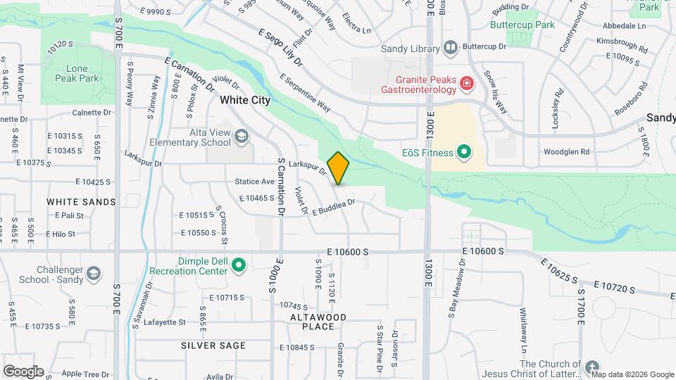 10455 S Larkspur Cir Map and Location Details