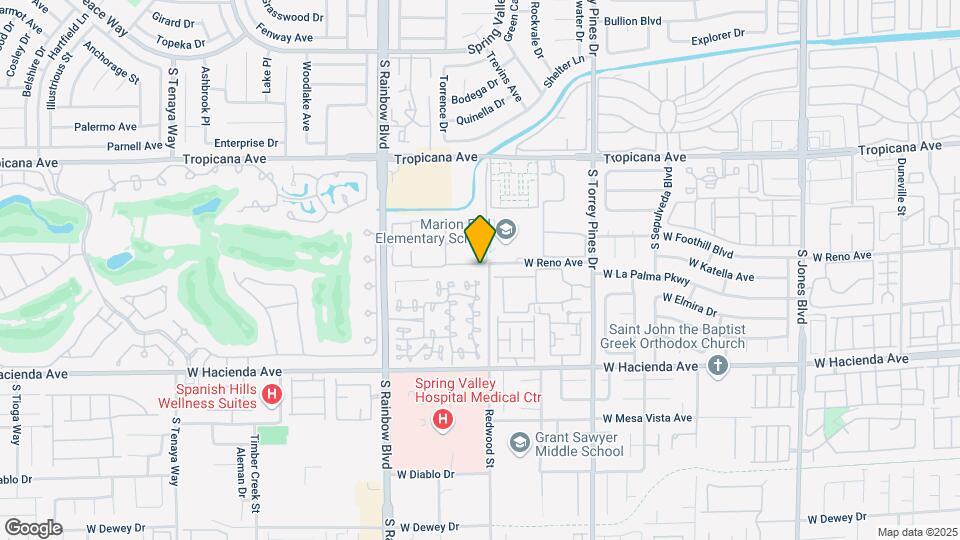 5048 S Rainbow Blvd, Unit 205 Map and Location Details