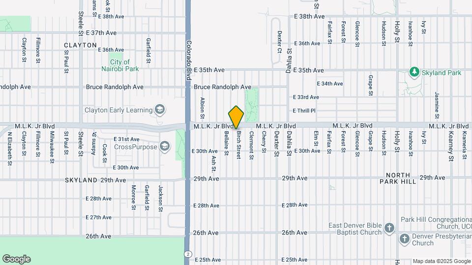 3073 Birch Street Map and Location Details