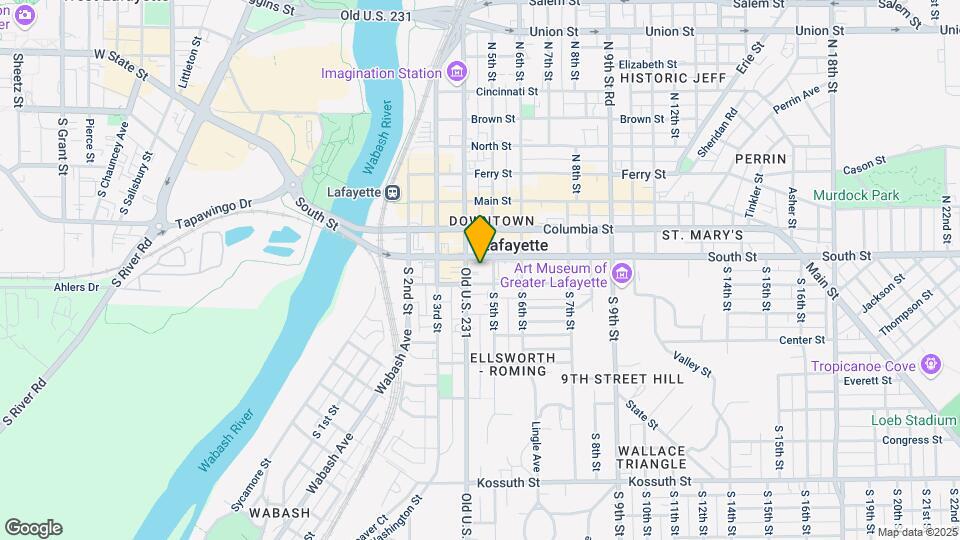 The Ellsworth Map and Location Details