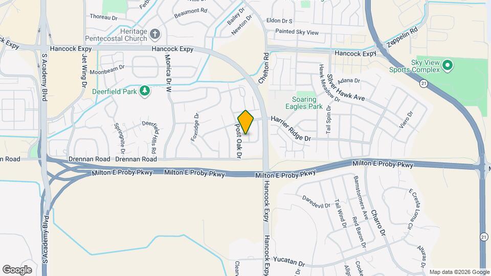 3370 Bridgewater Dr Map and Location Details