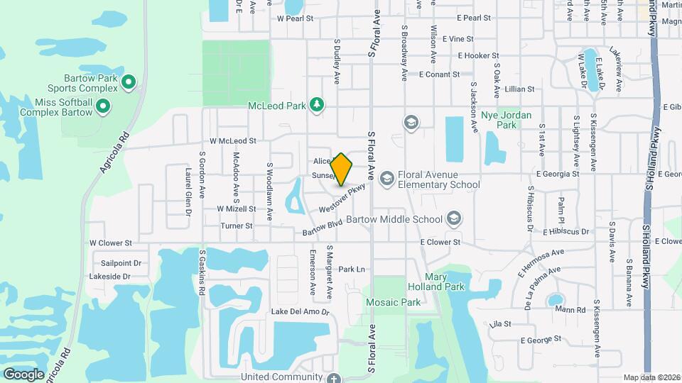 550 Westover Pkwy Map and Location Details