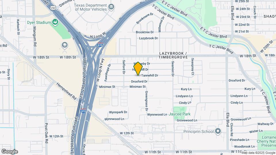 2426 Tannehill Dr Map and Location Details