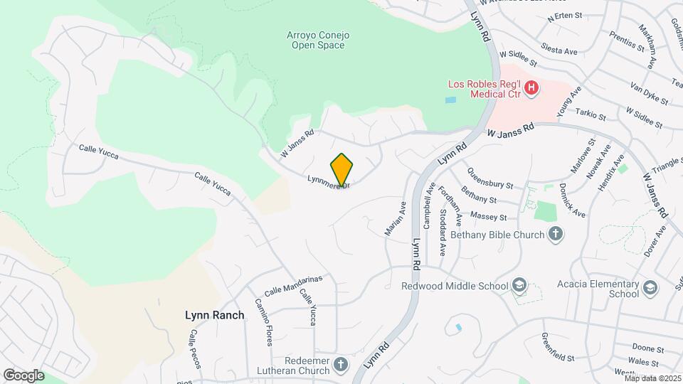 740 Lynnmere Dr Map and Location Details