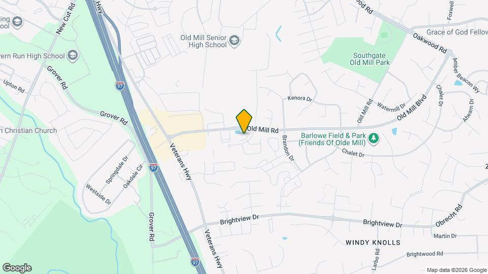 602 Milldam Ct Map and Location Details