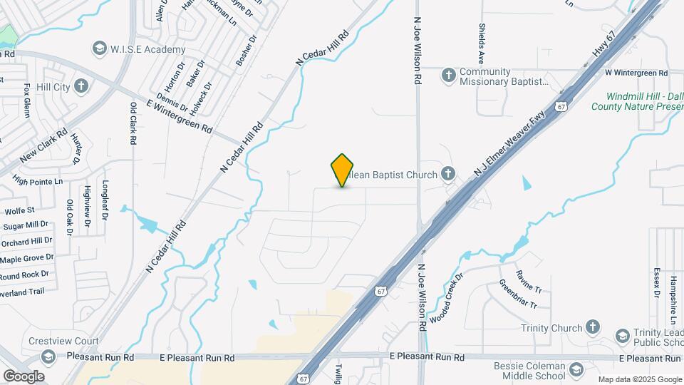 817 Clover Hill Ln Map and Location Details