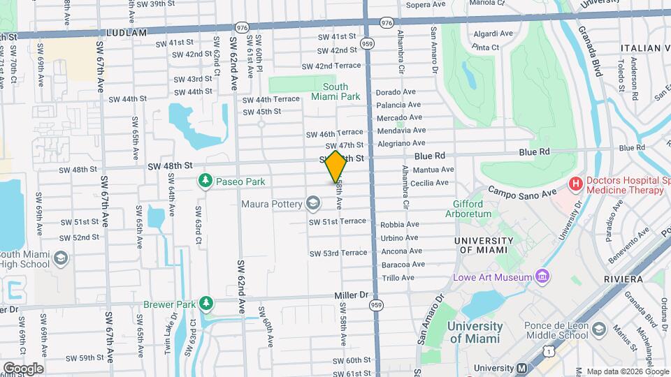 5800 SW 50th St Map and Location Details