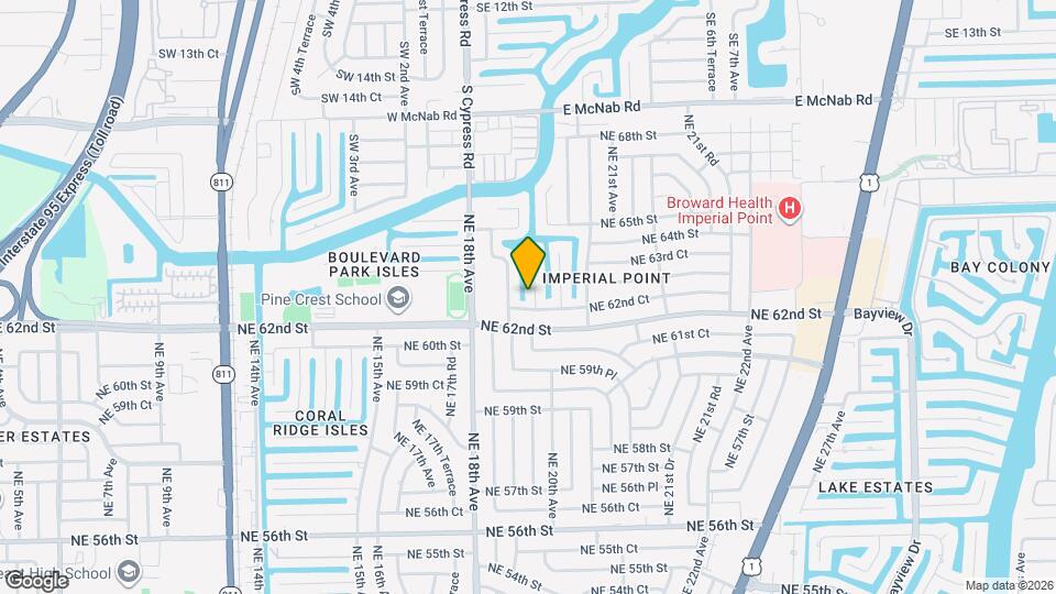 6241 NE 19th Ter Map and Location Details