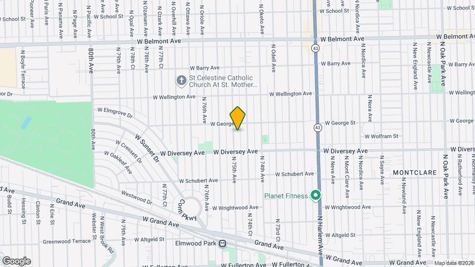 2831 N 75th Ave Map and Location Details