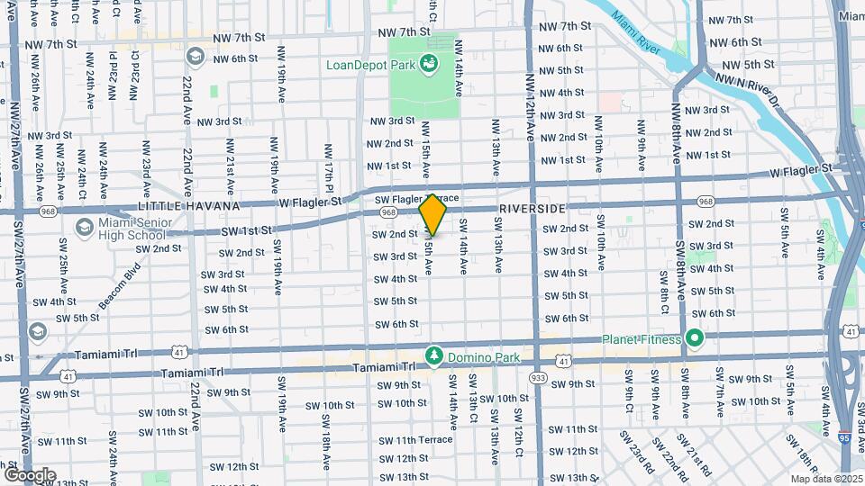 217 SW 15th Ave Map and Location Details