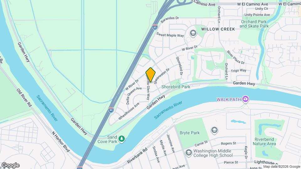 2348 Marina Glen Way Map and Location Details