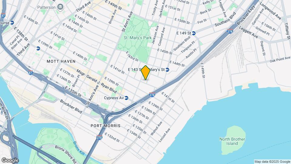 321 Concord Ave Map and Location Details