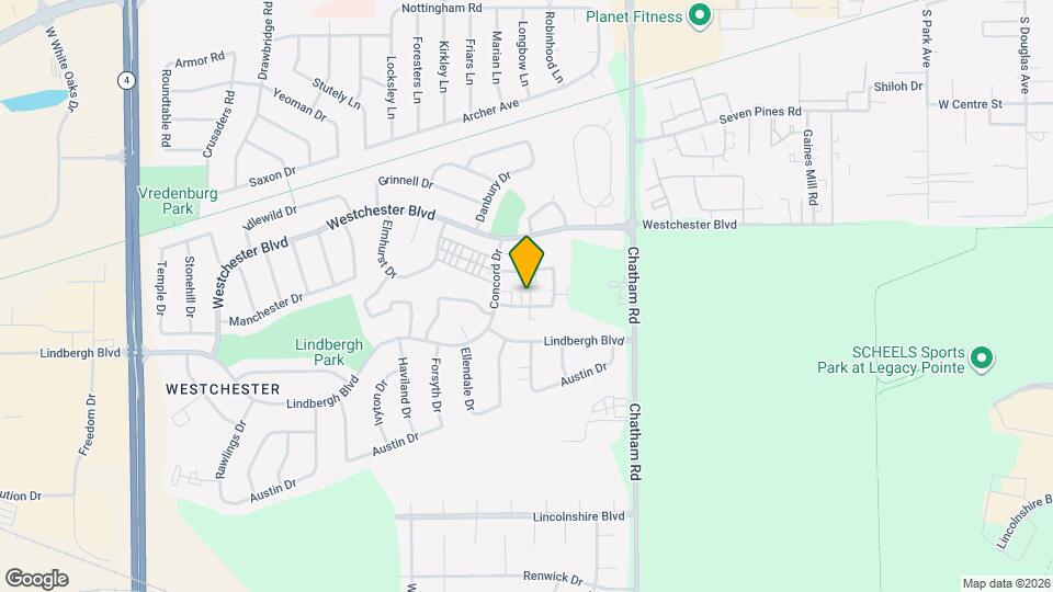 2201 Saratoga Dr Map and Location Details