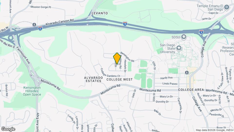 5327 Saxon St Map and Location Details