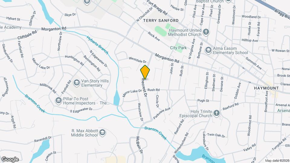 227 Pinecrest Dr Map and Location Details