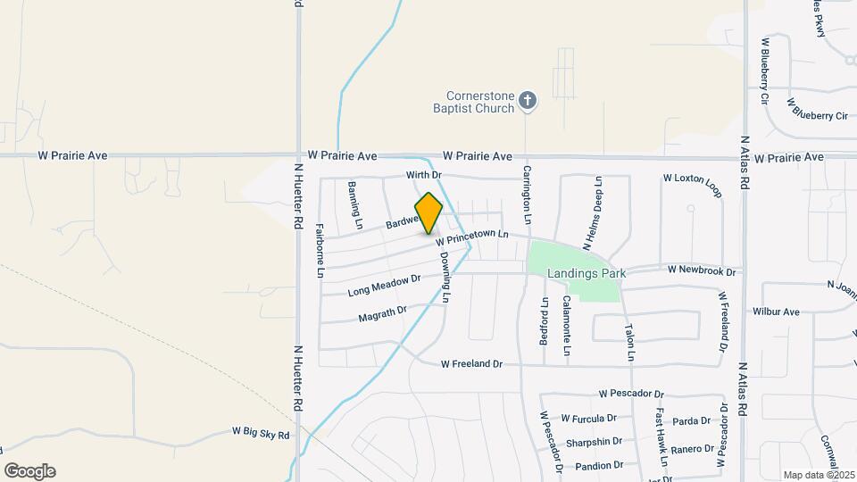 4449 W Princetown Ln Map and Location Details