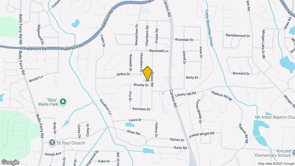709 Bounty Dr Map and Location Details