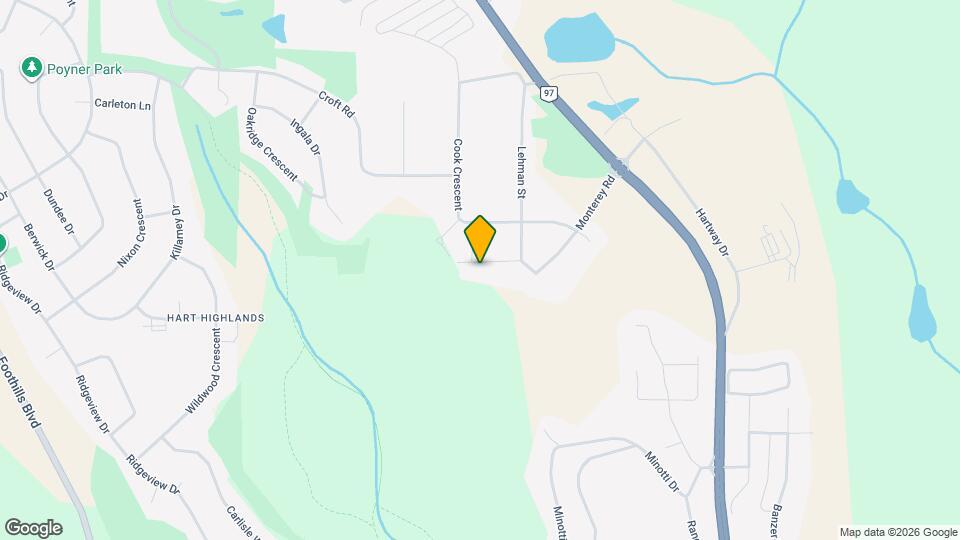 5395 Erickson St Map and Location Details